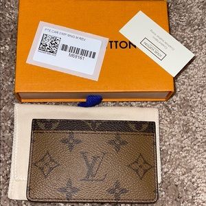 Louis Vuitton reverse monogram cardholder
